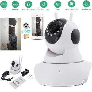 Electric way אבטחה על הבית  Indoor 1080P Wifi Wireless IP Camera Home Security  מצלמת אבטחה לבית 
